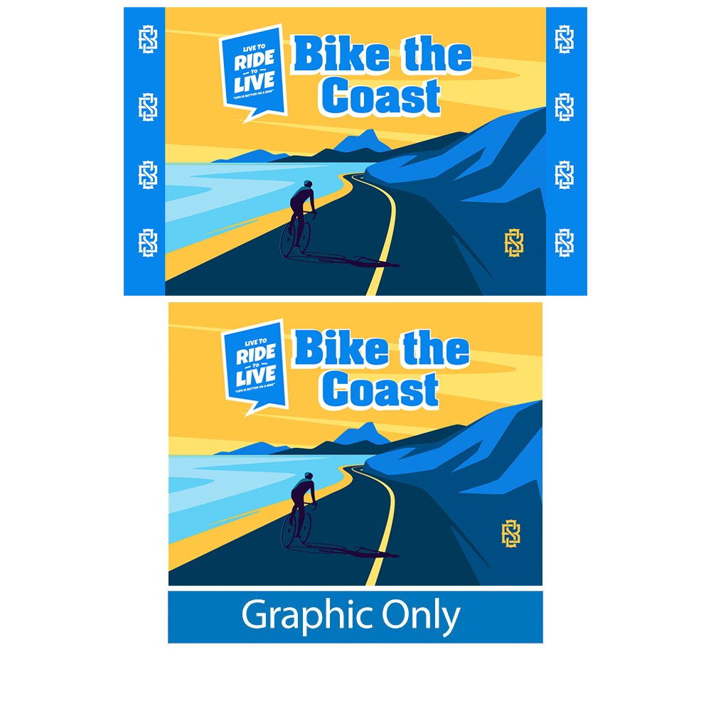 RPL Backlit 10ft — Double Sided Graphic Only